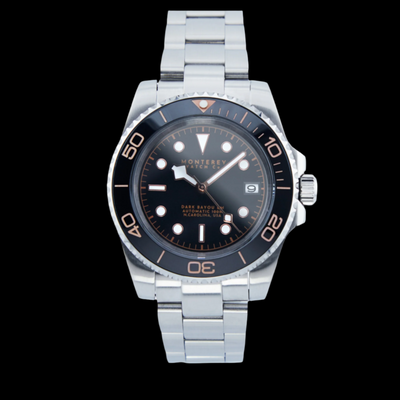 GMT Watch with Stainless Steel Strap – Monterey Watches