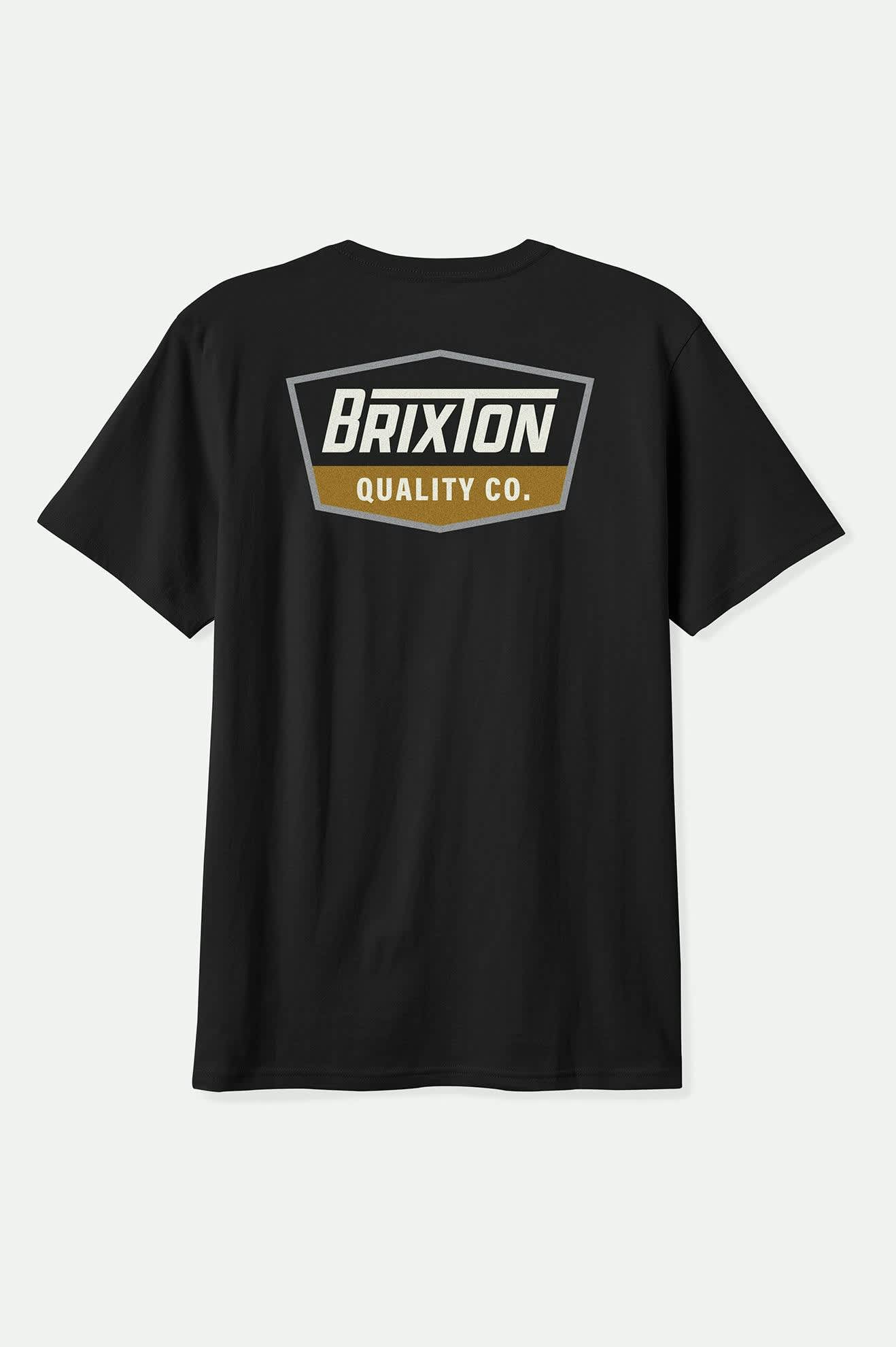 Regal S/S Standard T-Shirt - Black/Off White/Metal Bronze