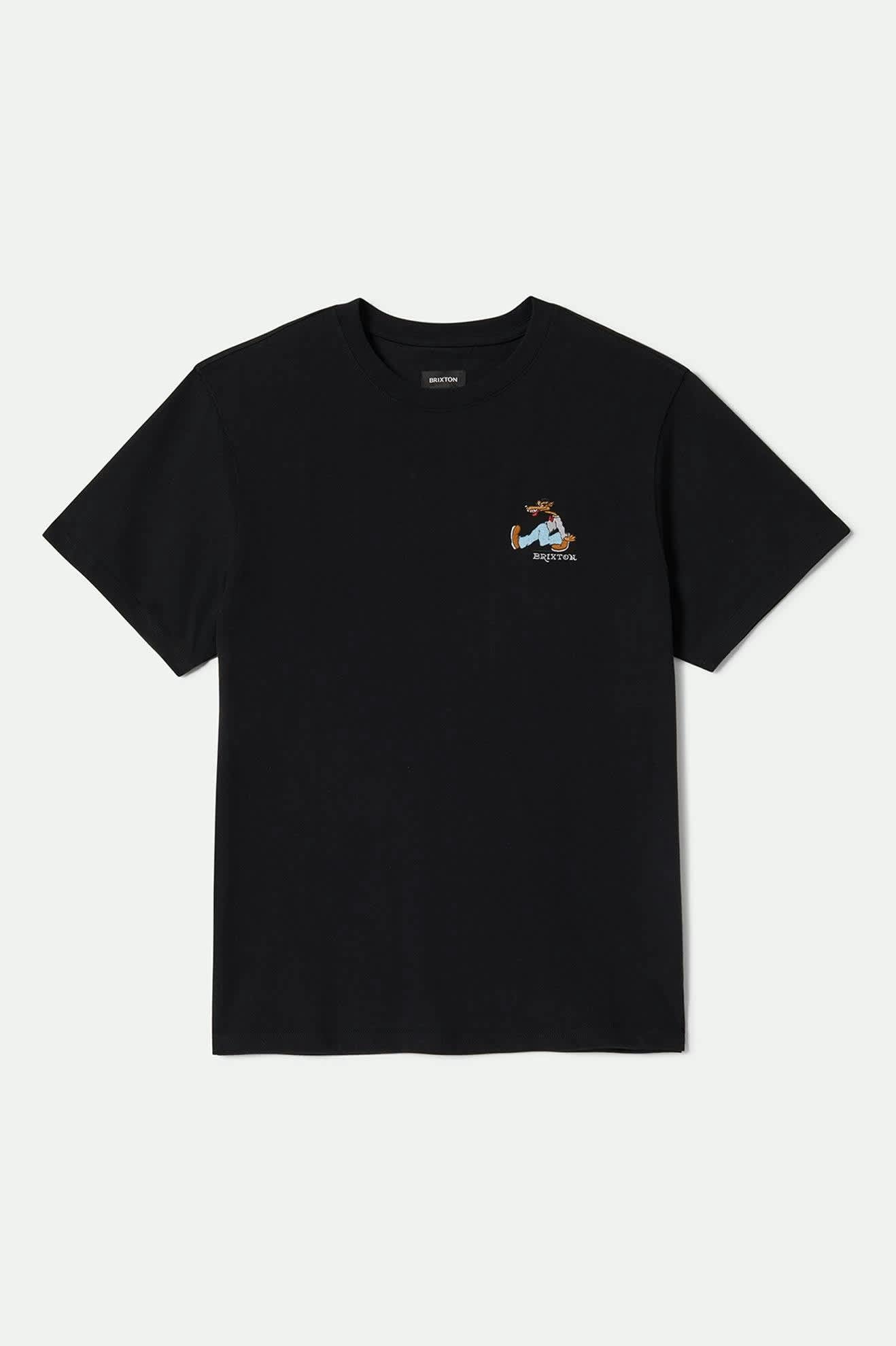 Strike Heavyweight S/S Standard T-Shirt - Black Classic Wash