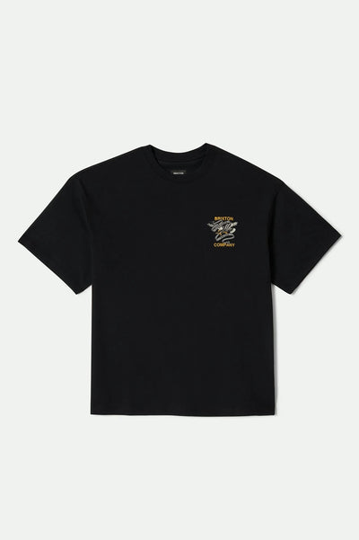 Live Free Heavyweight Relaxed T-Shirt - Black Classic Wash