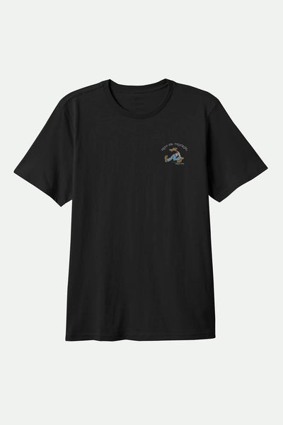 Stride S/S Tailored T-Shirt - Black