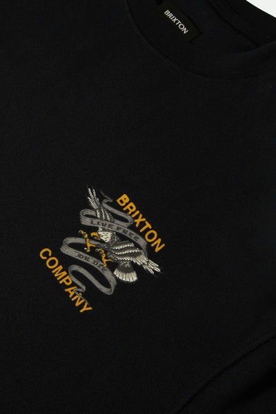 Live Free Heavyweight Relaxed T-Shirt - Black Classic Wash