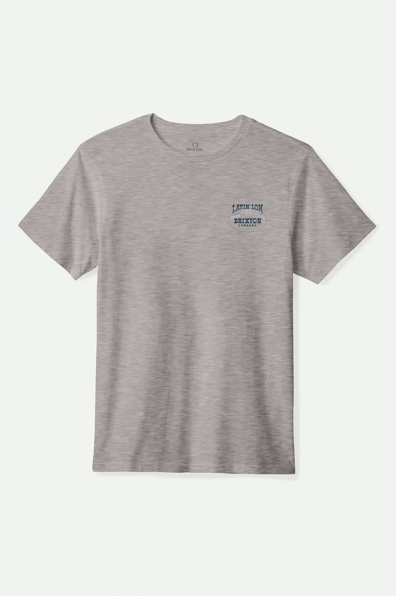 Layin' Low S/S Standard T-Shirt - Heather Grey