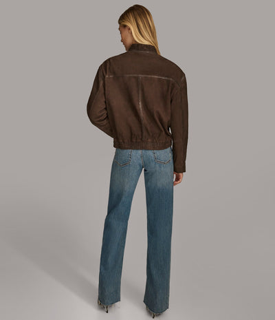 Angie Snap Bomber Jacket