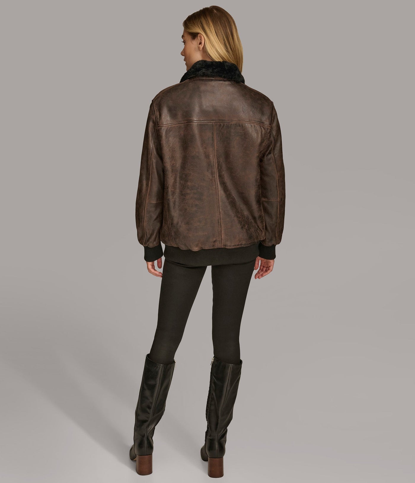 Everleigh Faux Fur Lined Bomber