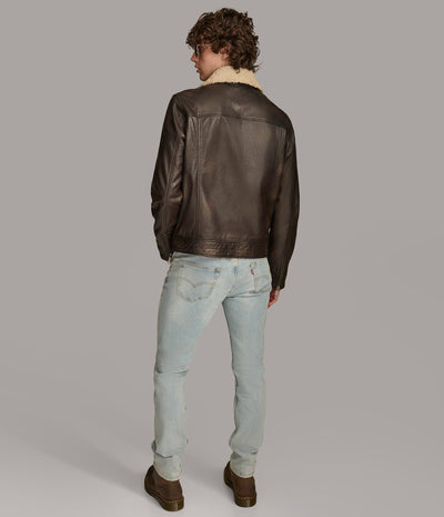 Dean Zip Up Shirt Collar Jacket