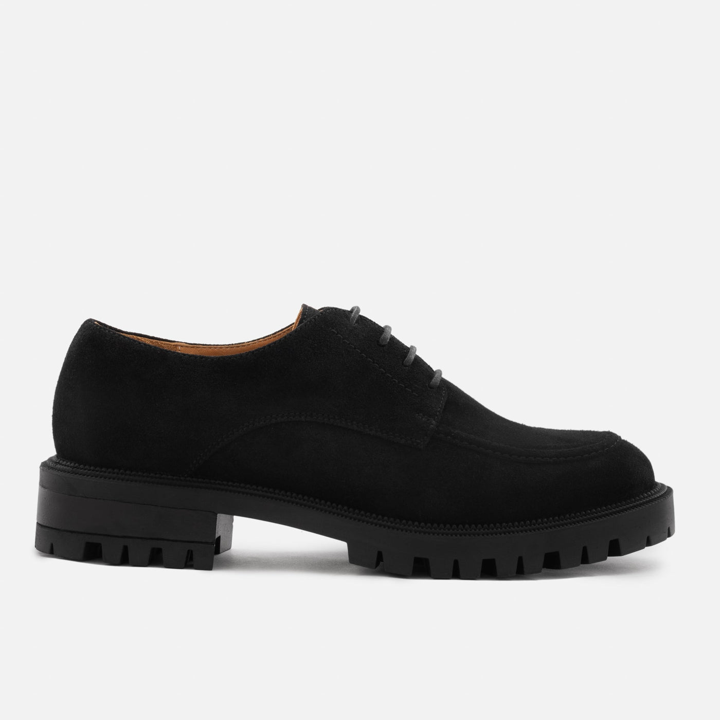 Emma Derby - Water Repellent Suede