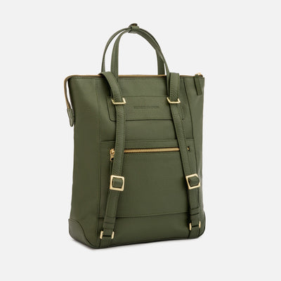 Inez Multi Use Backpack - Women’s Pebbled Leather