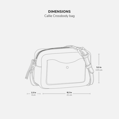 Callie Crossbody - Full-Grain Leather - Women's