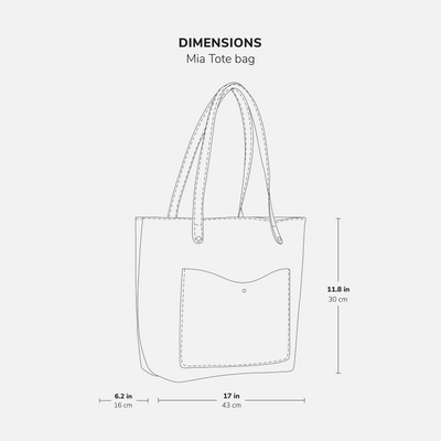 Mia Tote - Full-Grain Leather - Women's