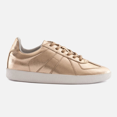 Morgen Trainers - Women's Metallic Leather