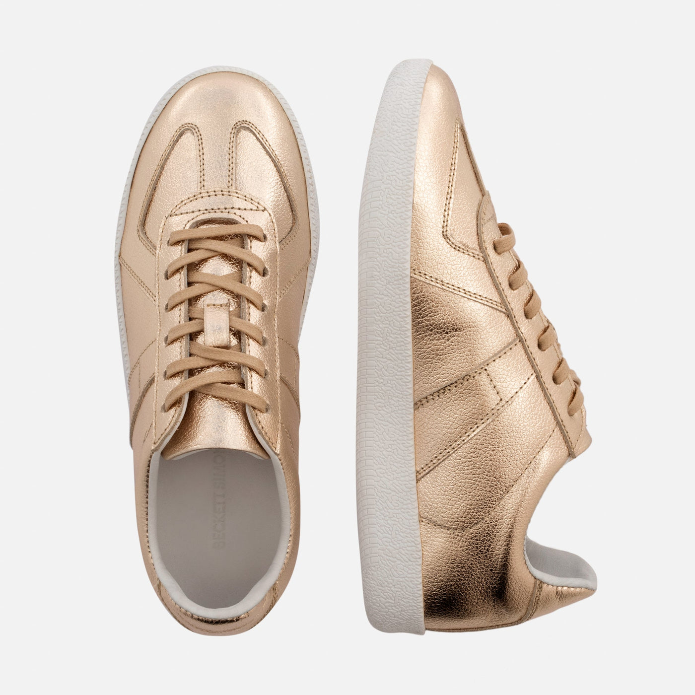 Morgen Trainers - Women's Metallic Leather