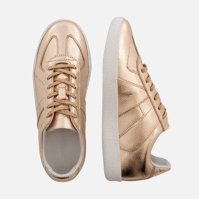 Morgen Trainers - Women's Metallic Leather