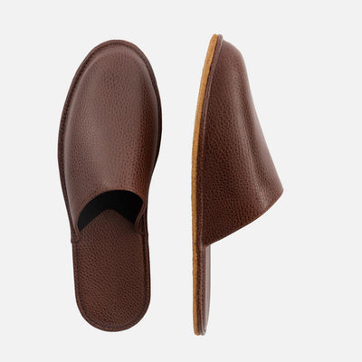 Larsen Slippers - Pebbled - Men's