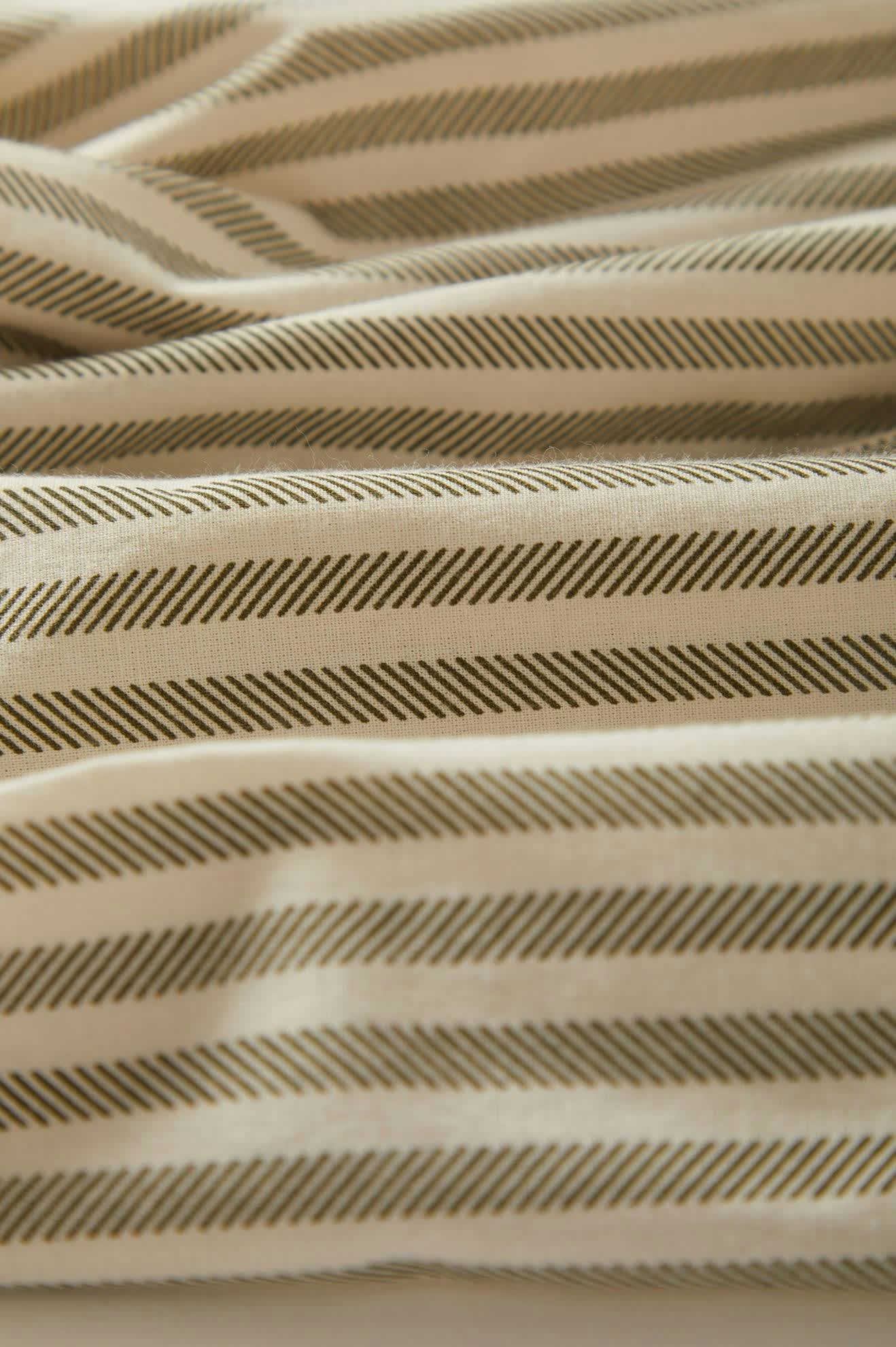 Charter Print S/S Shirt - Whitecap/Ivy Green Stripe