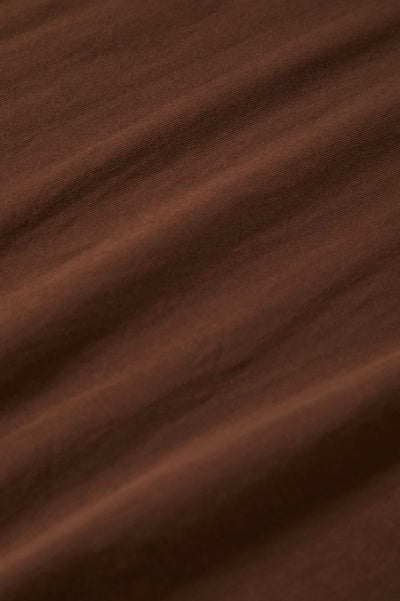Premium Cotton S/S Tailored T-Shirt - Pinecone Brown