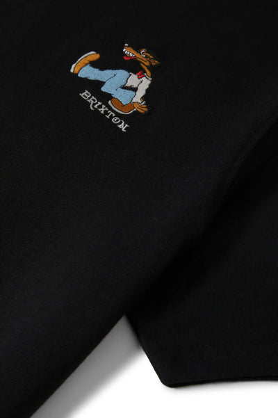 Strike Heavyweight S/S Standard T-Shirt - Black Classic Wash